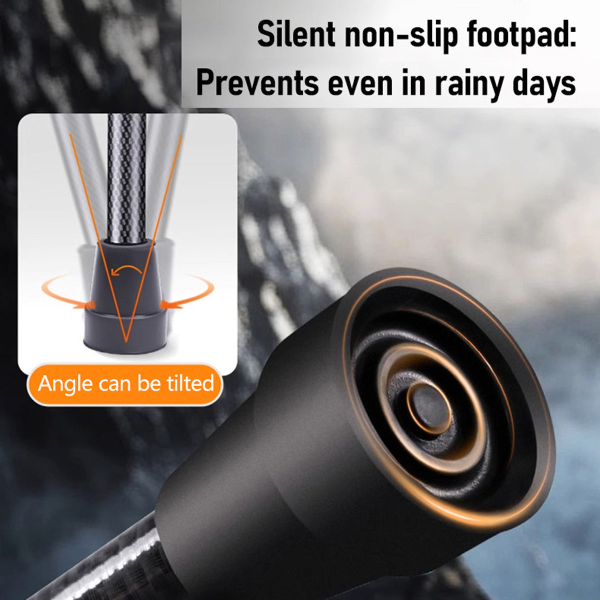 Printed Folding Cane for Seniors Men Women – Lightweight Adjustable Carbon Fiber Walking Stick for Travel & Daily Use