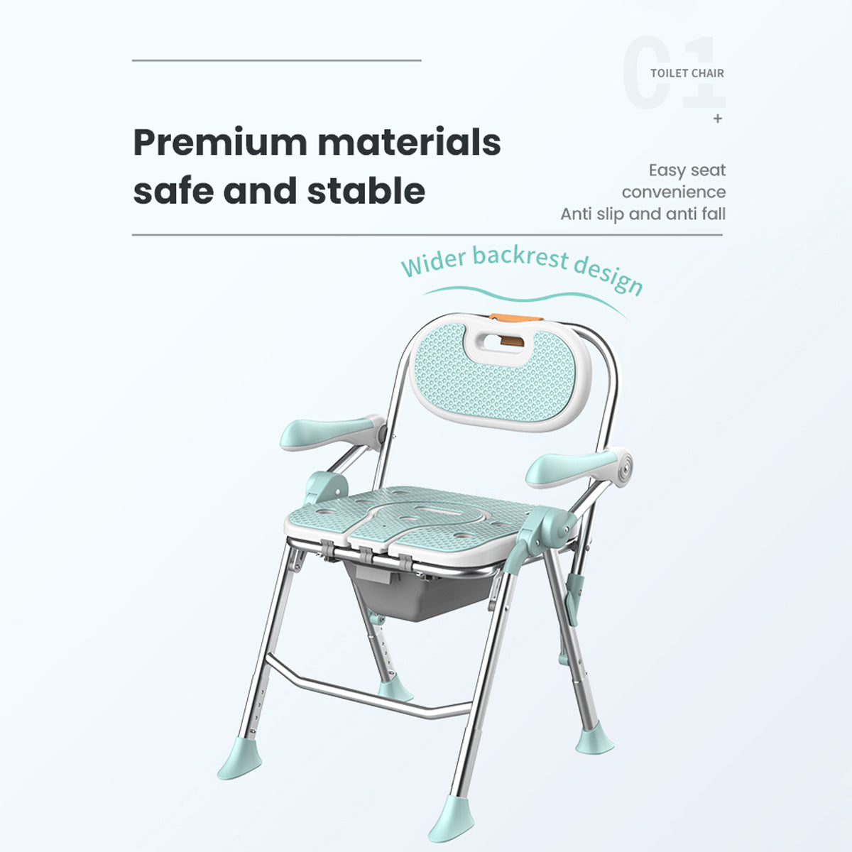 SOROYA Minimalist Home Edition Shower Seat – Professional Safety Wrapped in Elegant Home Design
