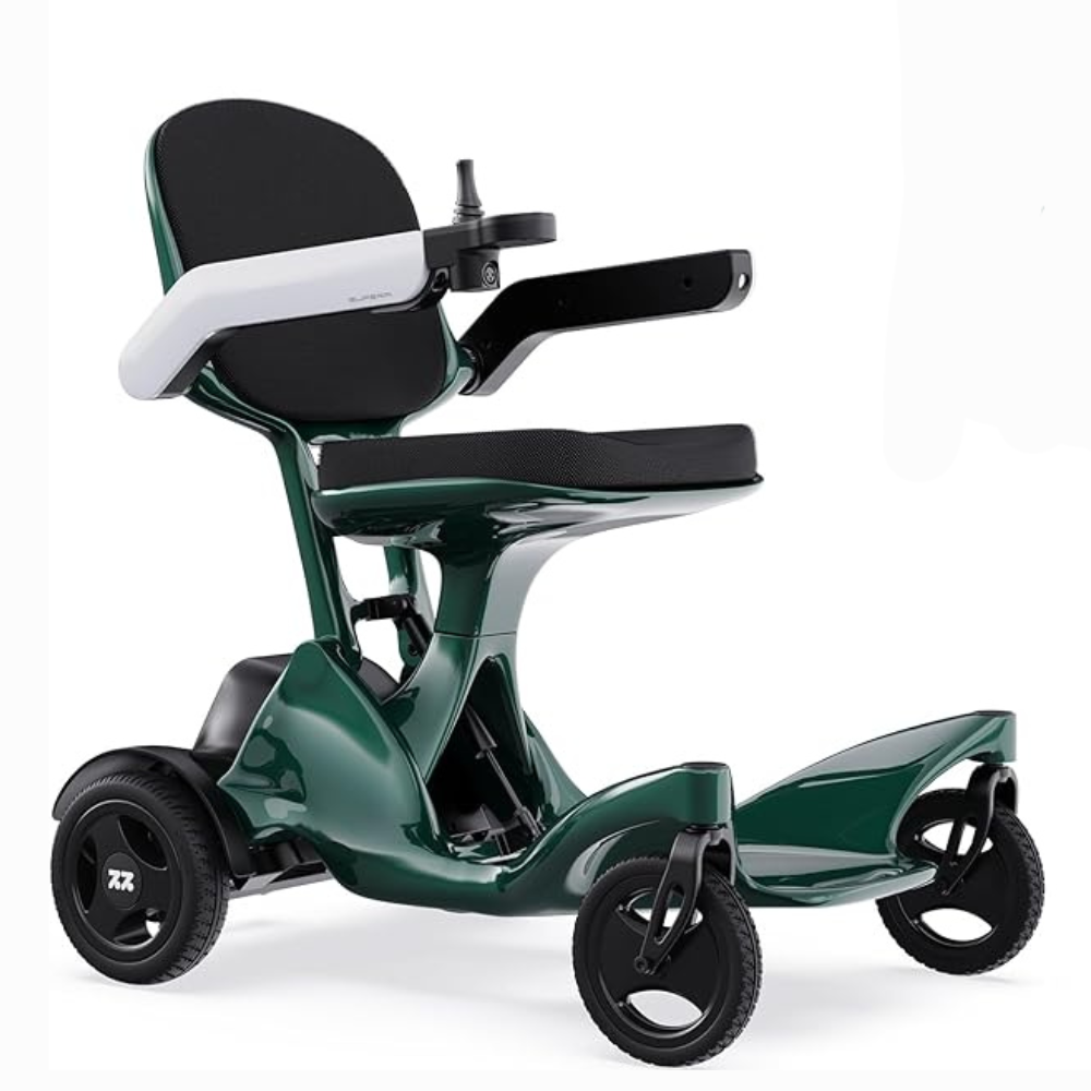 SOROYA Foldable Electric Wheelchair for Seniors – Lightweight Portable Mobility Scooter with 20Ah Lithium Battery, Long Range, Dual Motor, Travel-Friendly